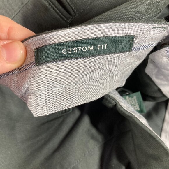 Rodd & Gunn Custom Fit Chino Pants Mens Size 34X32 Dark Green - Picture 4 of 13